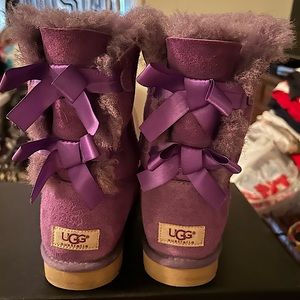 UGGS Bailey Bows Purple
